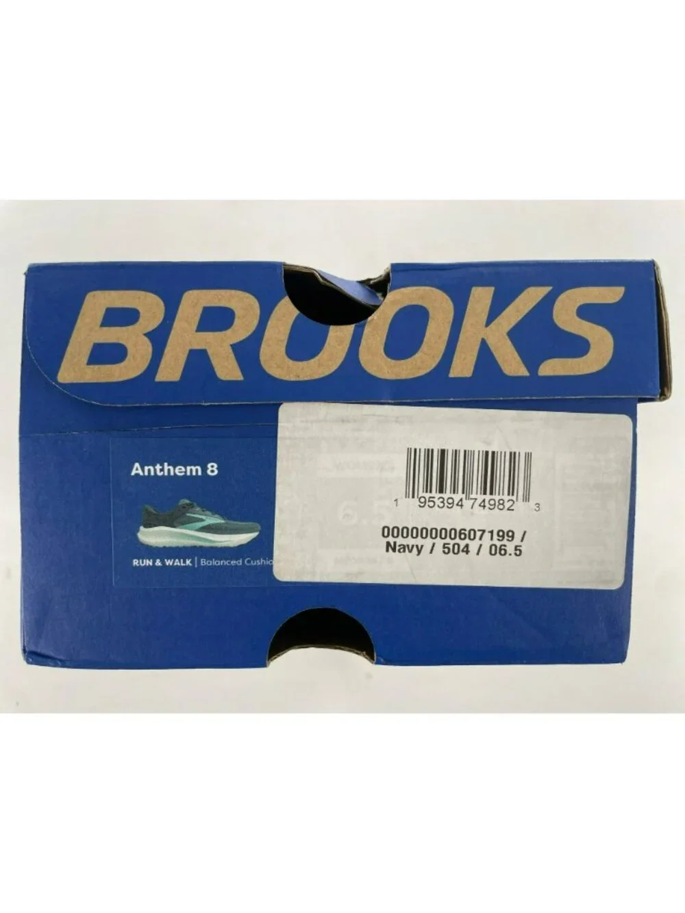 Brooks Anthem 8 Running Athletic Shoes Navy & Pink Gym Women's Size 6.5 NEW